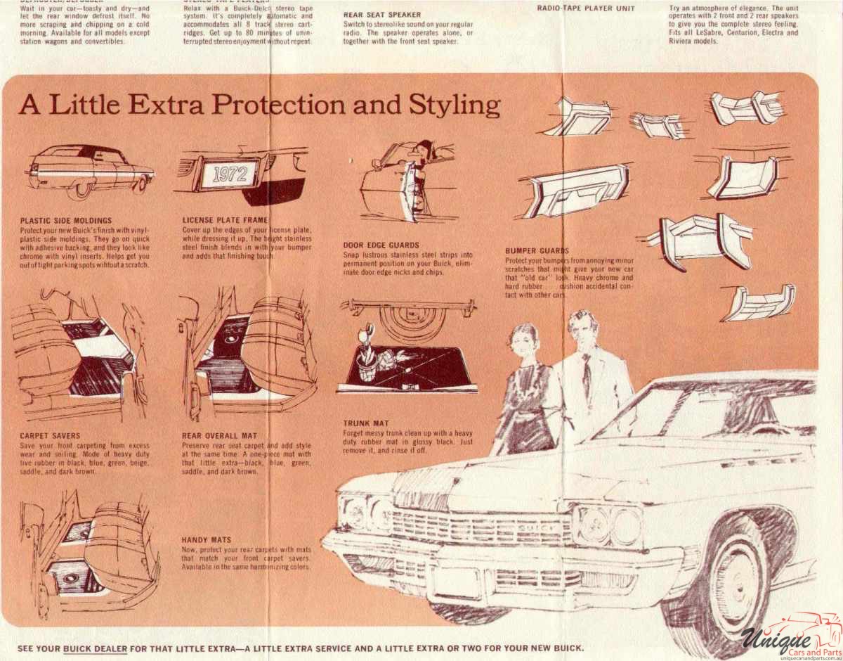 1972 Buick Accessories Brochure Page 4